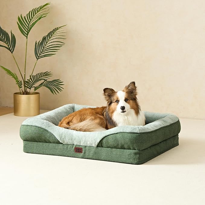 EHEYCIGA Orthopedic Dog Bed for Large Sized Dog, Waterproof Liner & Washable - Image 8