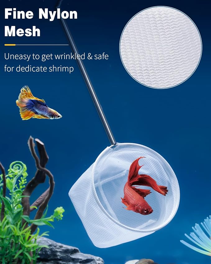 Pawfly 4 Inch Aquarium Shrimp Net - Image 4