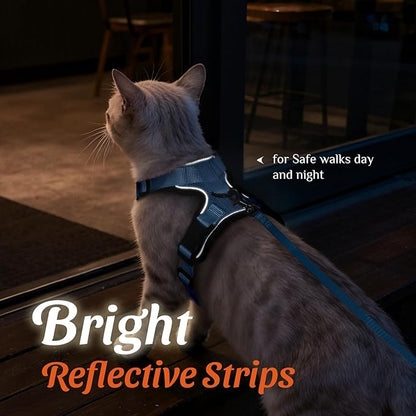 Dooradar Cat Harness and Leash Set, Escape Proof Safe Adjustable Kitten Vest - Image 5