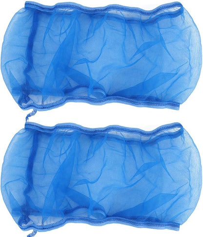 Alvinlite 2 Pieces Bird Cage Cover Seed Feather Catcher Birdcage Nylon Mesh Net by Alvinlite