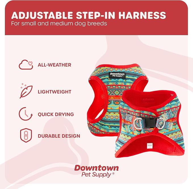 Downtown Pet Supply Step-in Dog Harness – No Pull, Adjustable Padded Mesh - Image 3