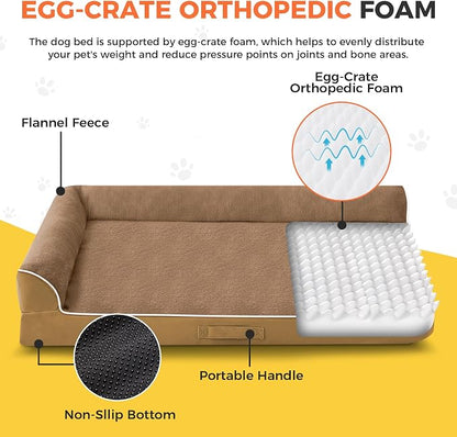 Dog Bed Large Sized Dogs, Orthopedic Dog Bed - Image 2