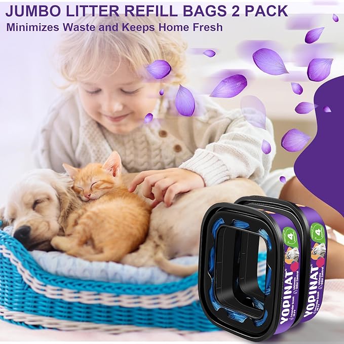 Jumbo Square Refill Bags for Cat 2 Pack - Image 9