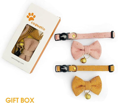 Safety Quick Release Cat Collars, Soft Kitten Collars - Image 2