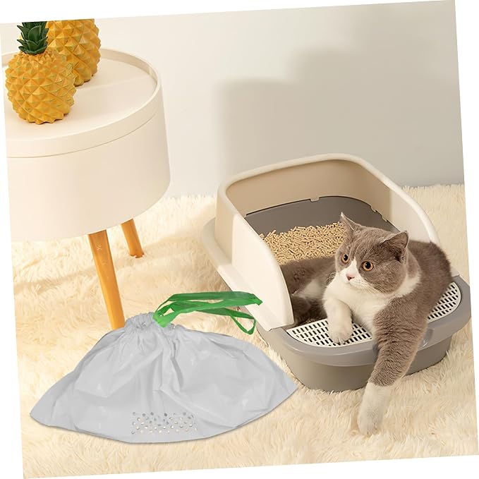 7Pcs Cat Litter Filter Bags Easy Pick Up Litter Cleaning Supplies - Image 6