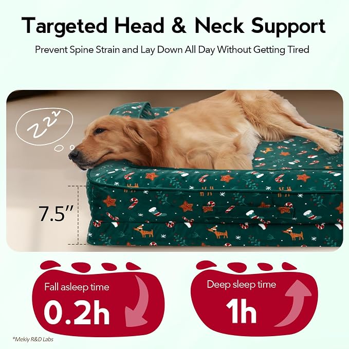 Large Dog Bed for Christmas - Image 4