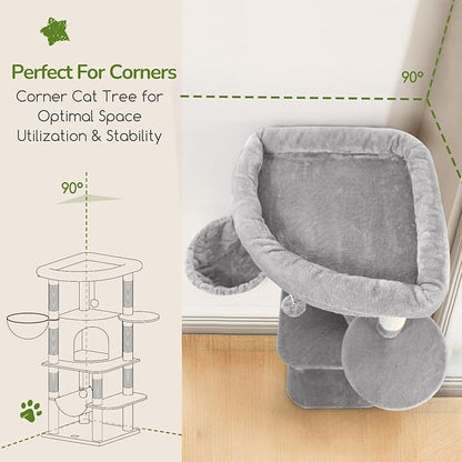 Globlazer Corner Cat Tree Tower - Image 2