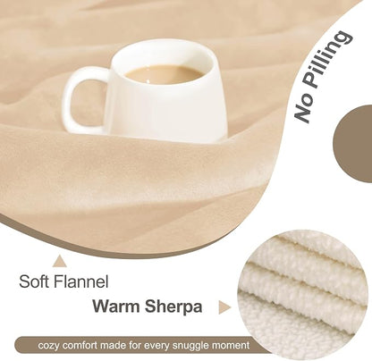 gogobunny Dog Blanket, Waterproof Reversible Sherpa Fleece Throw Blanket - Image 4