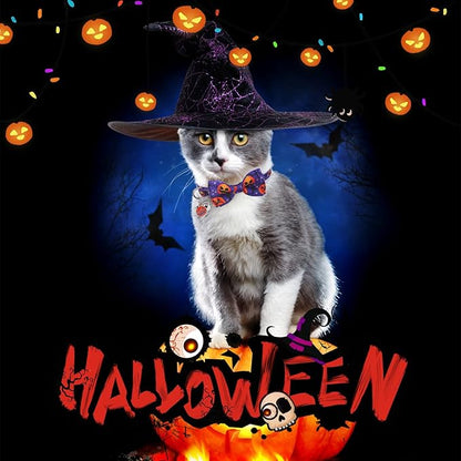 SCENEREAL Halloween Cat Collar Breakaway 3 Pack, Safety Collars, Pet Accessory - Image 2