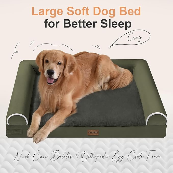 Large Dog Bed Orthopedic Washable: Extra Large Sized Beds - Image 2