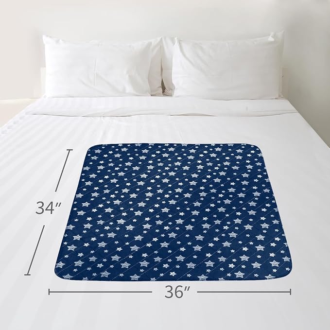 Waterproof Bed Pads Washable, Absorbent Chuck Pads - Image 4
