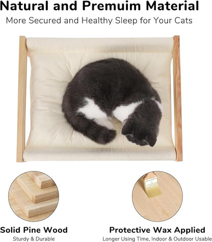 FUKUMARU Cat Bed Hammock, Cozy Velvet Cat Couch - Image 5
