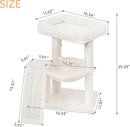 YOUPET Cat Tree with Cat Scratching Post - Image 2