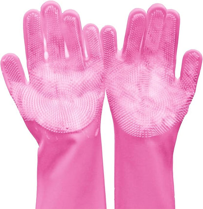 Pet Grooming Gloves, Dog Bathing Gloves by Yintoper