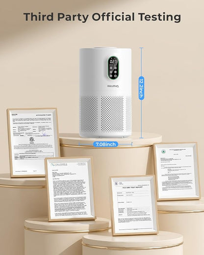 Air Purifiers for Home Large Room up to 1650 ft², WESTHEY H13 True HEPA Air - Image 9