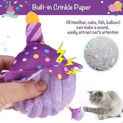 BINGPET Cat Birthday Catnip Toys - Image 3