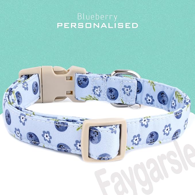 Faygarsle Blueberry Pattern Dog Collar - Image 2
