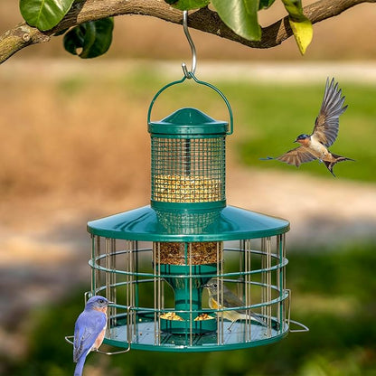 Upgraded Caged Bird Feeders Squirrel-Proof, Flexible Adjustment of Grille Size - Image 6