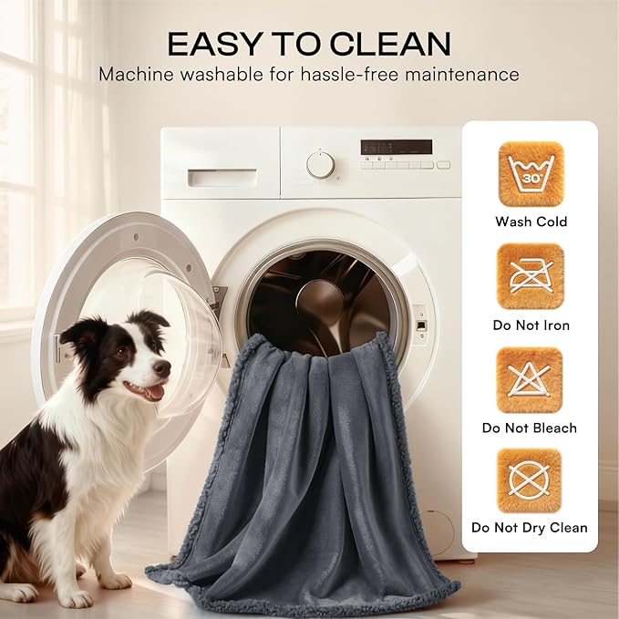 Luciphia Waterproof Pet Blanket, Liquid Pee Proof Dog Blanket - Image 8