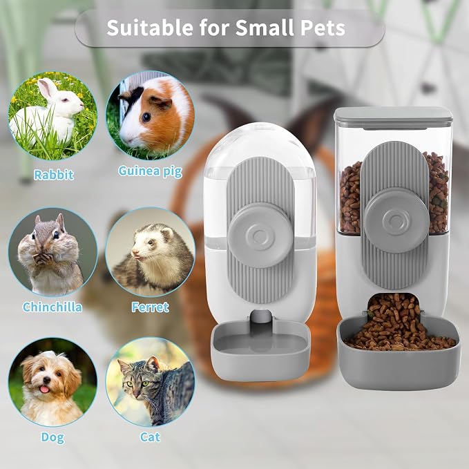 Hanging Automatic Rabbit Feeder - Image 6