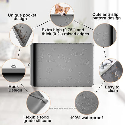 Dog Food Mat - Silicone Dog Mat - Image 4
