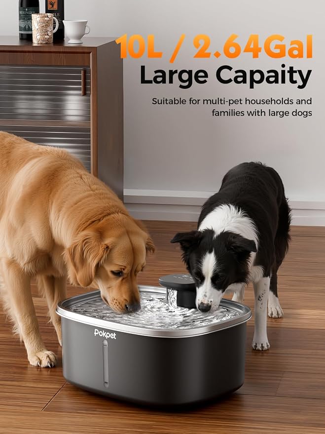 10L/2.64GAL Wireless Water Fountain - Image 3