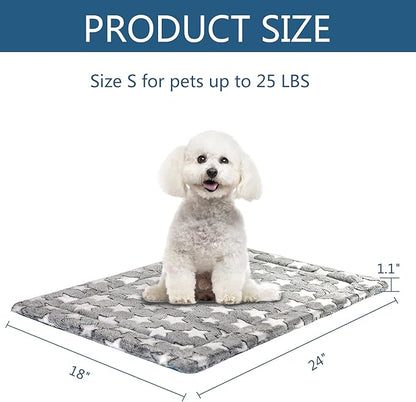 KROSER Fancy Crate Pad Bed Mat Reversible, Machine Washable, - Image 4