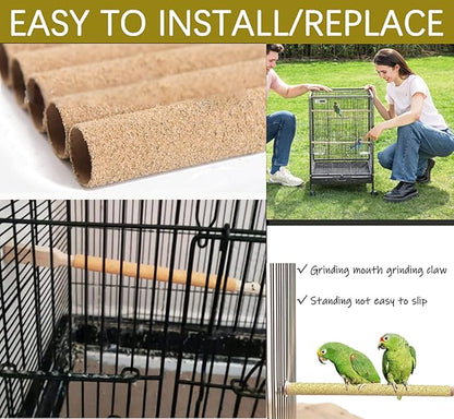 12Pcs Sand Perch Covers for Birds - Image 4