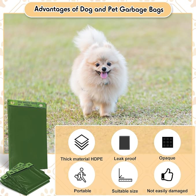 Ireer 5000 Pcs 50 Counts 5000 Pcs Header Bag Bulk Dog Pet Waste Bags Poop Easy - Image 5
