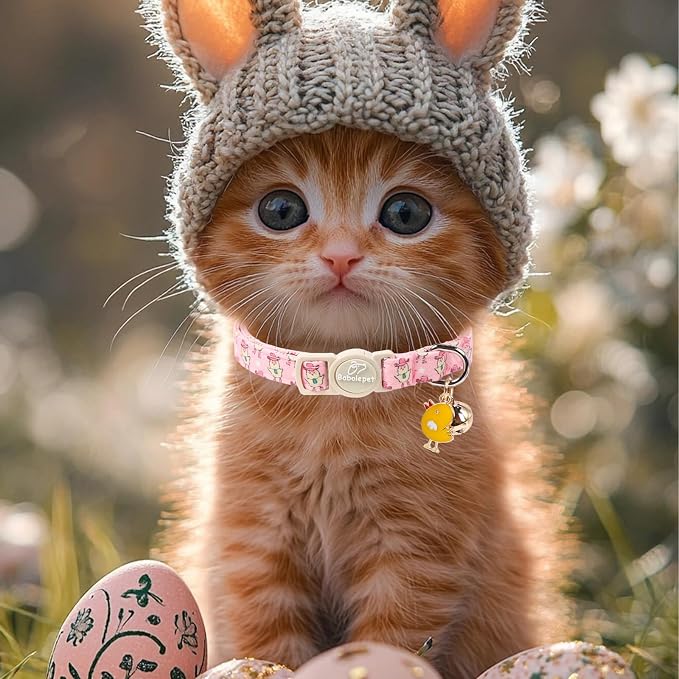 2 Pack Easter Cat Collars - Image 4