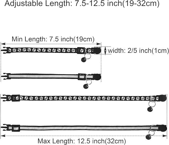 2 Pack Breakaway Cat Collars - Image 2