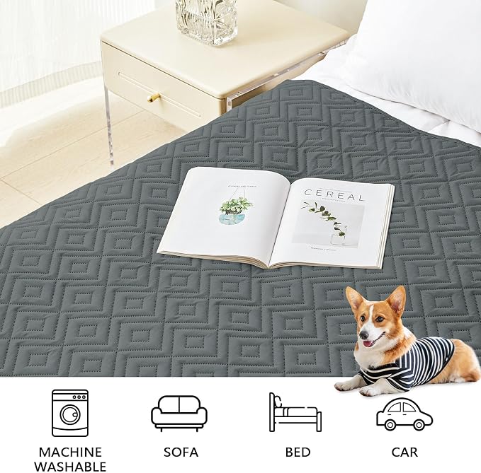 hyha Waterproof Dog Blanket, Soft Dog Bed Cover Pet Blankets, Waterproof Sofa - Image 7