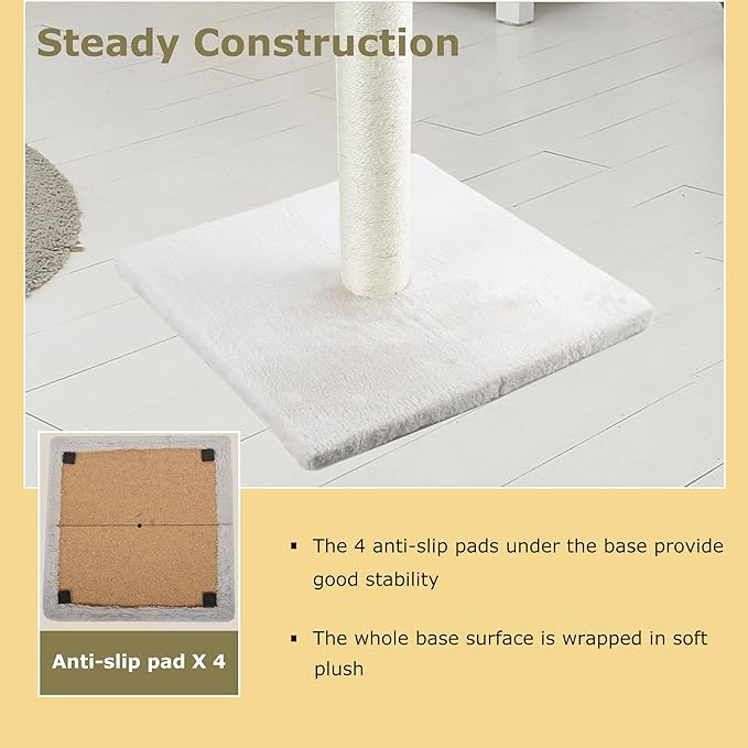 Dimaka 29" Height Tall Cat Scratching Post, Claw Scratcher - Image 4