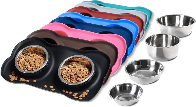Hubulk Pet Dog Bowls 2 Stainless Steel Dog Bowl - Image 8
