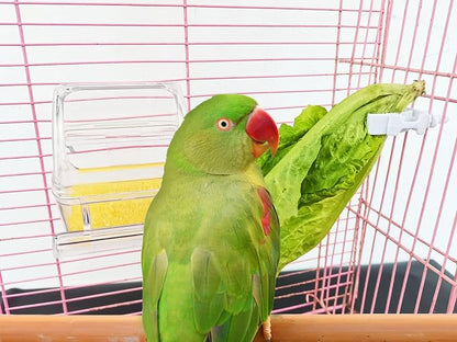 4 Pack Bird Feeders for Cage No Mess Parakeet Food Bowl - Image 5