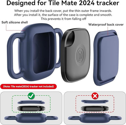 DDJ 2-Pack Dog Collar Holder for Tile Life360 Mate 2022 Tracker, Waterproof - Image 5