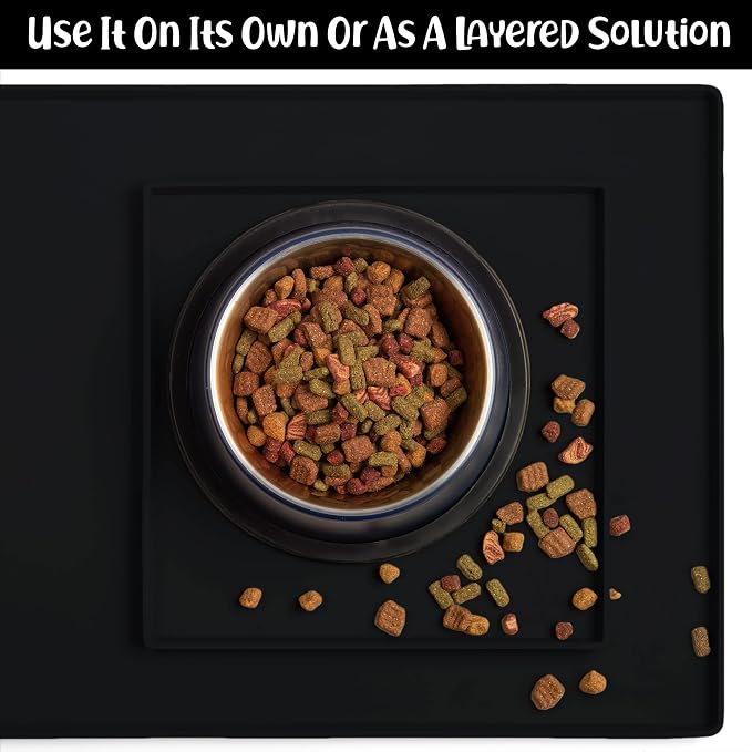 DogBuddy Dog Food Mat – Waterproof Dog Bowl Mat - Image 4