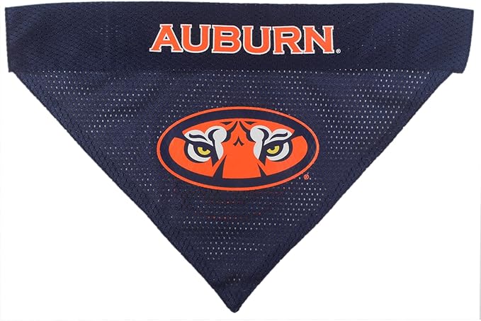 Pets First Collegiate Pet Accessories, Reversible Bandana, Auburn Tigers - Image 2