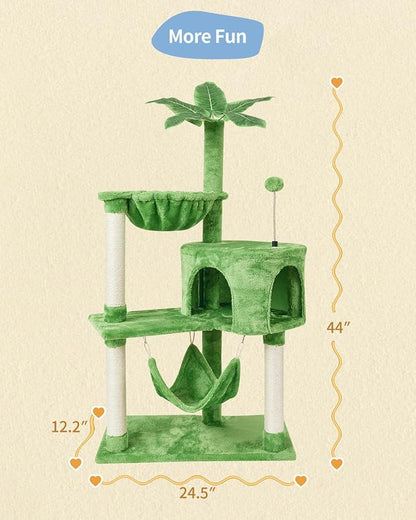 KIYUMI Cat Tree Cat Tower Condo - Image 6