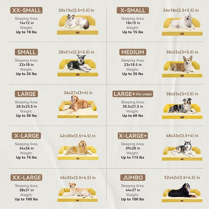 Large Dog Bed Orthopedic Washable - Image 2