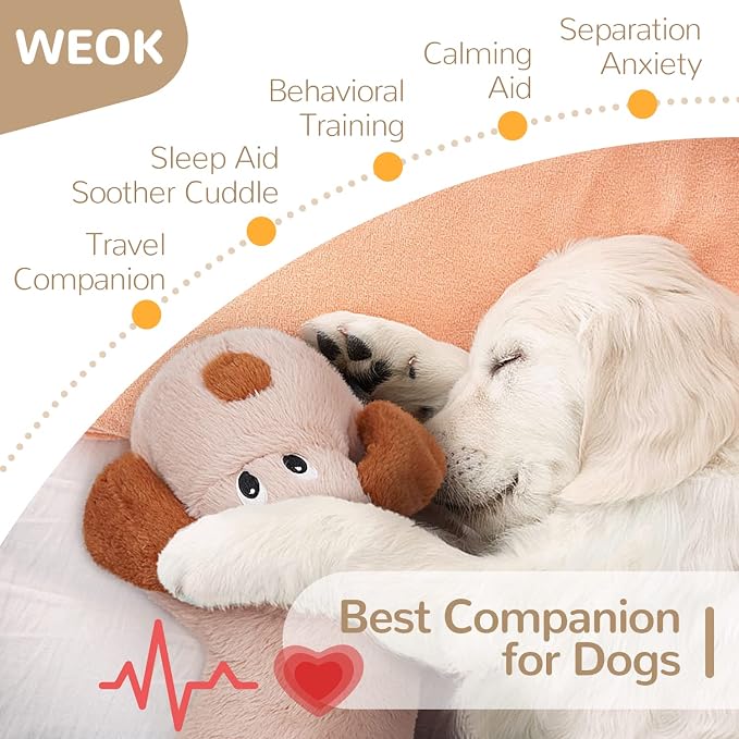Puppy Heartbeat Toy, Dog Heartbeat Toy - Image 3