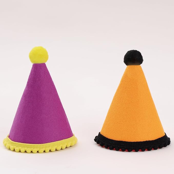 20 Pcs Dog Birthday Hat Set for Small Medium Dogs Cat Puppies, Mini Party Hat - Image 7