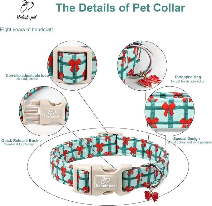 Christmas Dog Collar for Giant Large Dogs - Image 4
