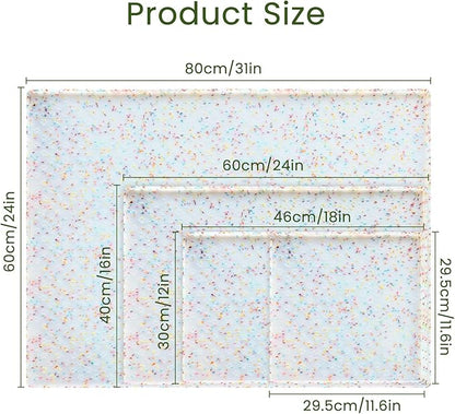 Ptlom Dog Food Mat Anti-Slip Dog Bowl Mats - Image 2