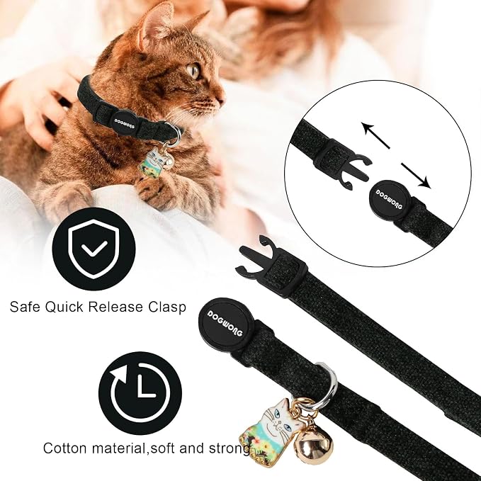 Cat Collar, 2 Pack Cat Collars Breakaway - Image 4