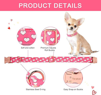 Unique style paws Dog Collar Metal Buckle Collar - Image 2