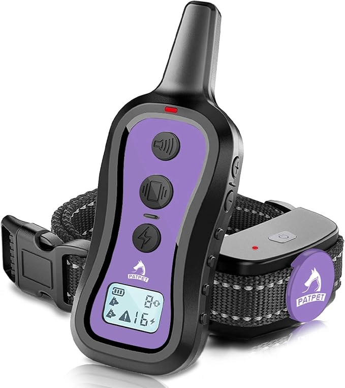 PATPET Dog Training Collar Dog Shock Collar by PATPET