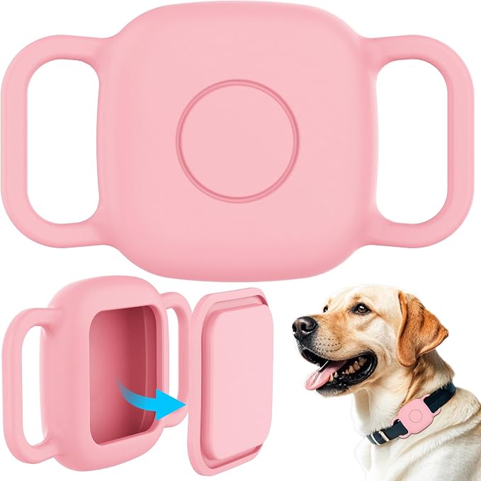 DDJ 2-Pack Dog Collar Holder for Tile Life360 Mate 2022 Tracker, Waterproof - Image 2