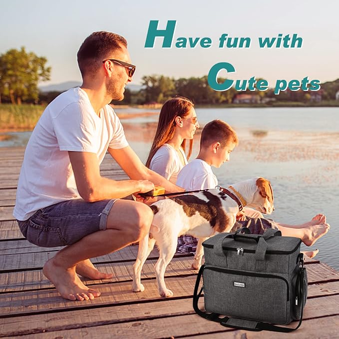 BAGLHER Dog Travel Bag, Airline Approved Pet Tote Organizer - Image 6