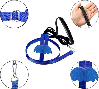 Dnoifne Parrot Harness and Leash, Adjustable Training Design Anti-Bite - Image 5